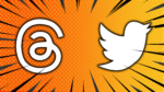 Twitter logo and threads logo PNG image