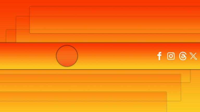 Orange color background 1024 x 576 pixels YT banner