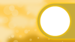 1280 x 720 resolution yellow youtube thumbnail template with circle png