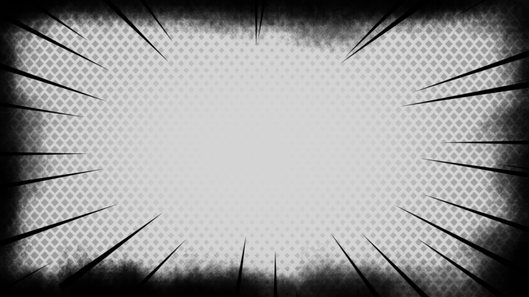 Black and white comic background