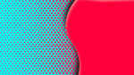 Pink and cyan, teal color youtube thumbnail template