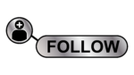 Silver instagram follow icon png