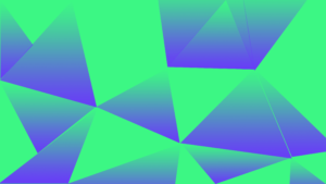 Green triangle Abstract Canvas for YouTube Thumbnail